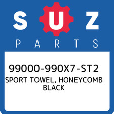 99000-990X7-ST2 Suzuki Sport towel, honeycomb black 99000990X7ST2, New Genuine O