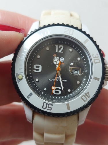 Ice watch white strap black - strap,