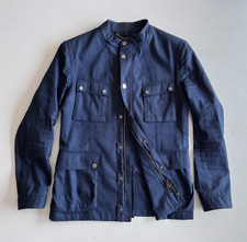 BELSTAFF Men's Cotton & Linen Casual Jacket Navy