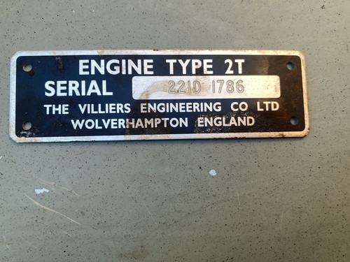 Vintage used villiers - used,