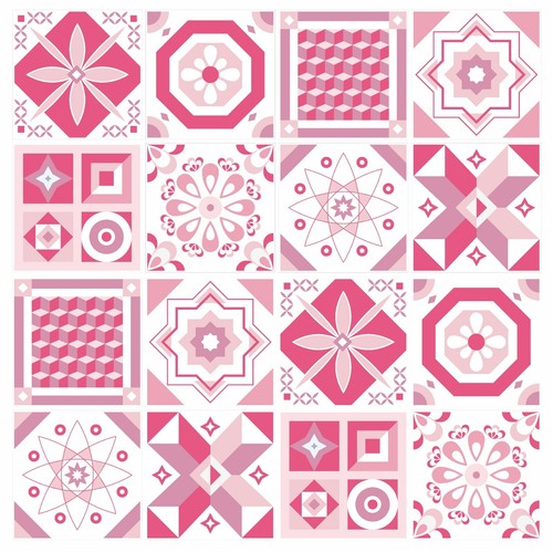 Tile stickers mosaic transfers - tile,
