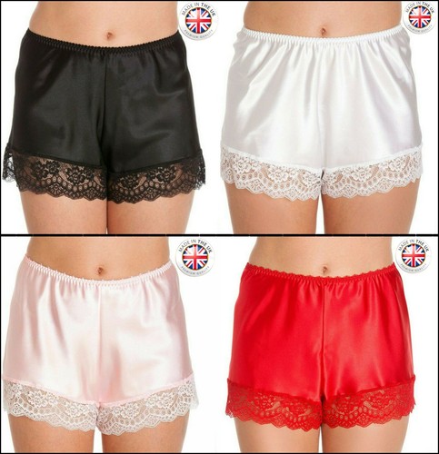 Nylonz satin french knickers - nylonz,