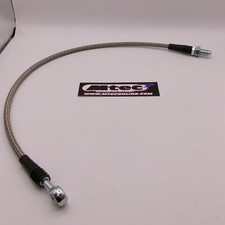 1x Brisca F1 F2 Outlaw Superstox Braided Brake Hose Banjo Type 20" Long 3/8 UNF