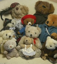 10 x Vintage Teddy Bears