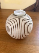Wooden Ball Shaped Striped