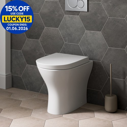 Back wall toilet btw - toilet, modern