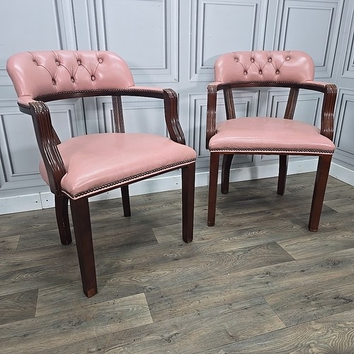 Pair antique chesterfield - antique,