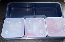 Drennan Canal Bait Waiter With Three 1 Pint Boxes