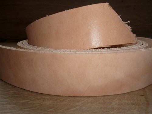 Veg tan strip 3mm 8mm - veg, to