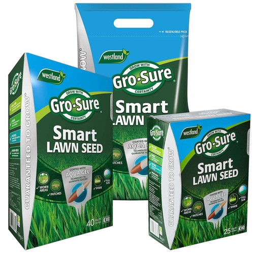 Gro sure smart lawn seed - smart,