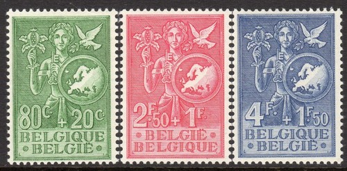 Belgium scott 544 - scott, #b
