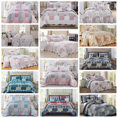 Patchwork piece quilted - 3,