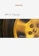 Honda HR-V 2000-2001 UK Market