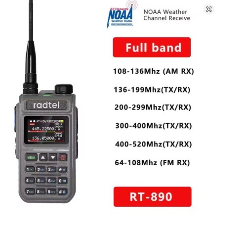 Radtel 890 full band - rt-890,