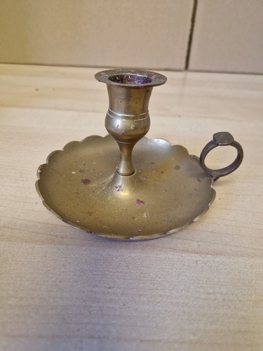 Vintage brass chamber - brass,
