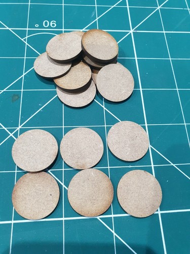 In diameter - (25,