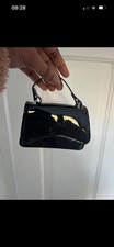 Black Leather Mini Handbag
