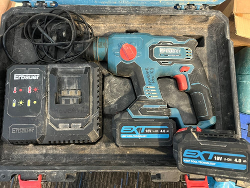 Erbauer 18v cordless sds - erbauer,