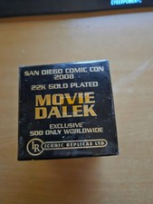 Micro Talking Dalek 22k Gold