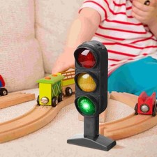 Traffic Light Toy 1pc Simulation Road Lamp Safety Light Home Transportation Deco