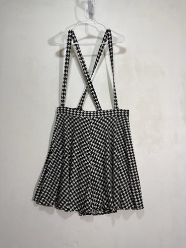 Shein houndstooth suspender - shein,