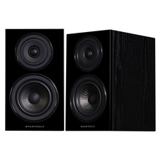 Wharfedale Diamond 12.1 Bookshelf Passive Speakers Hi-Fi Black OPEN BOX
