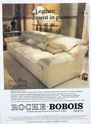 1984 roche bobois probably - 1984, the