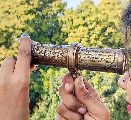 Antique hand carved - hand, brass
