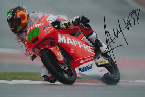 Jorge martin hand signed 12x8 - martin,