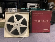 Vintage Ferrograph Metal Reel