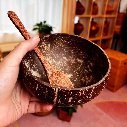 Coconut bowl set handmade - bowl,