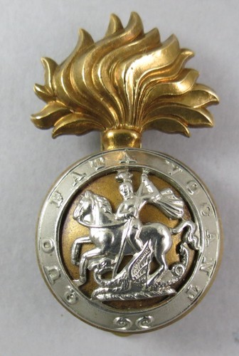 Military metal cap badge - military, bi-metal