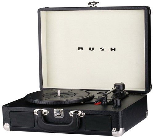 Bush classic retro turntable - classic,