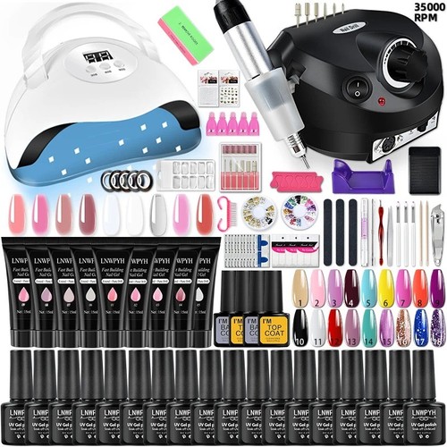 Nail polish kit acrylic - polish,