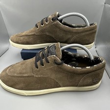 Mens UK 8.5 M Timberland Falk Sports Tracker Brown Suede Leather Shoes