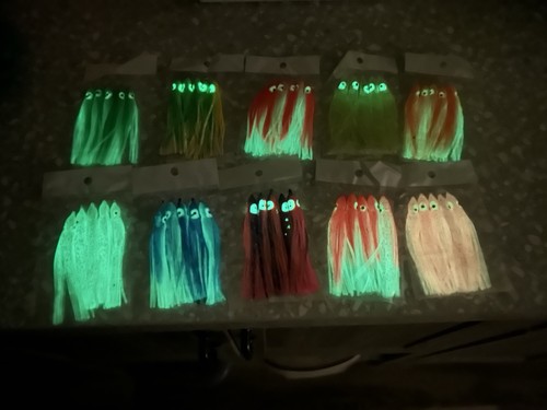 Glow squid skirt - glow,