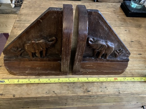 Pair vintage wooden - pair,