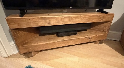 Solid wood corner unit - wood,