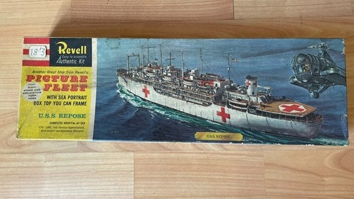 Revell 1960 471 uss - uss, repose