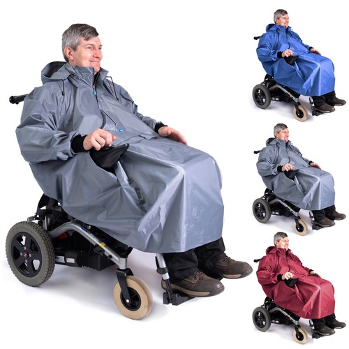 Electric wheelchair rain cover - rain,