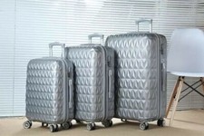 Extra Large Small Cabin Hard Shell Travel Trolley Hand Luggage Suitcase Bag Case