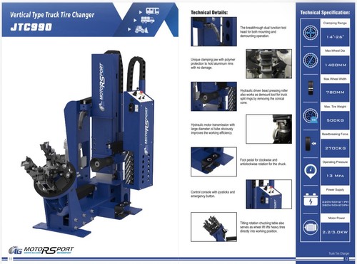 Truck tyre machine - truck,
