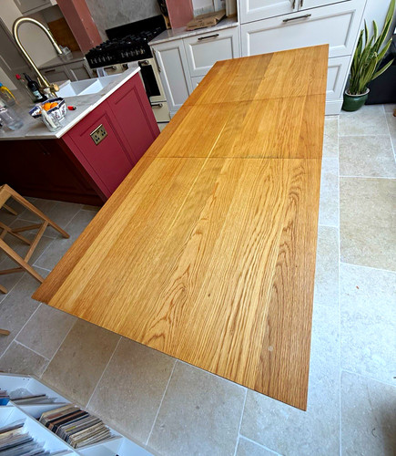 Solid oak extending dining - solid,