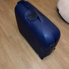 Samsonite Oyster Navy Blue Hard Shell Pull Along Suitcase