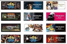 FULL SET OF 12 NEOGEO SNK Mini