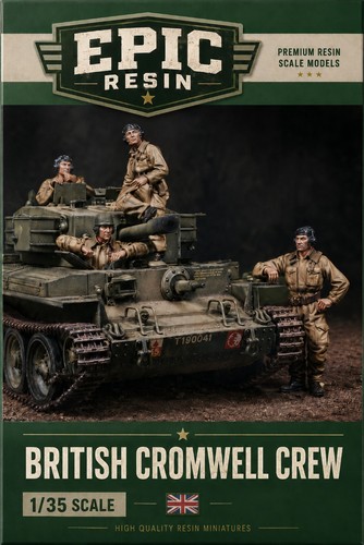 Post resin model - uk, 1/35