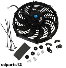 12'' Ventola Raffreddamento 12V Elettrica Portatile Radiatore Auto Kit Montaggio