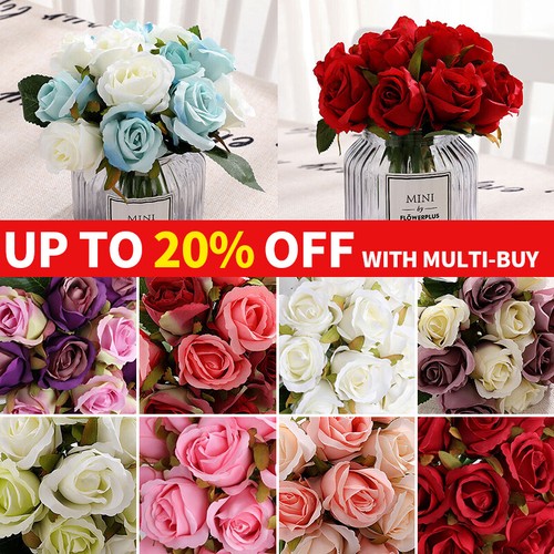 Heads artificial flowers - 12,