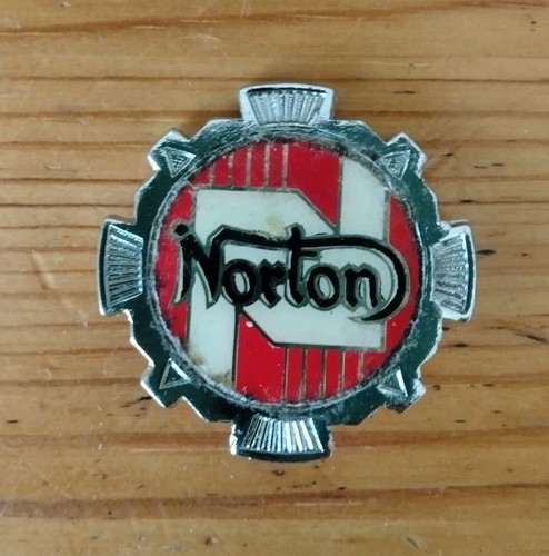 Norton motorcycle enamel - motorcycle,