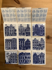 Vintage KLM Business Class Ceramic  Coaster - Dutch House Design